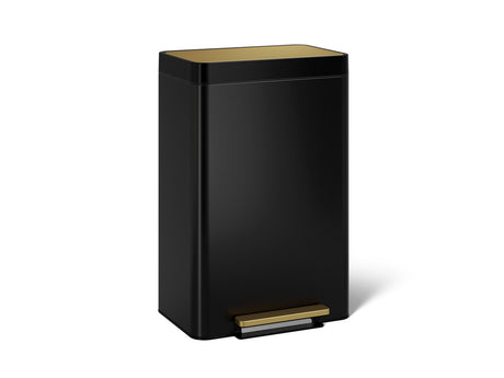 13-gallon stainless steel step trash can