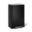13-gallon stainless steel step trash can