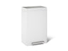 13-gallon stainless steel step trash can