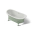 Artifacts™ 66-1/8" x 32-1/2" freestanding bath