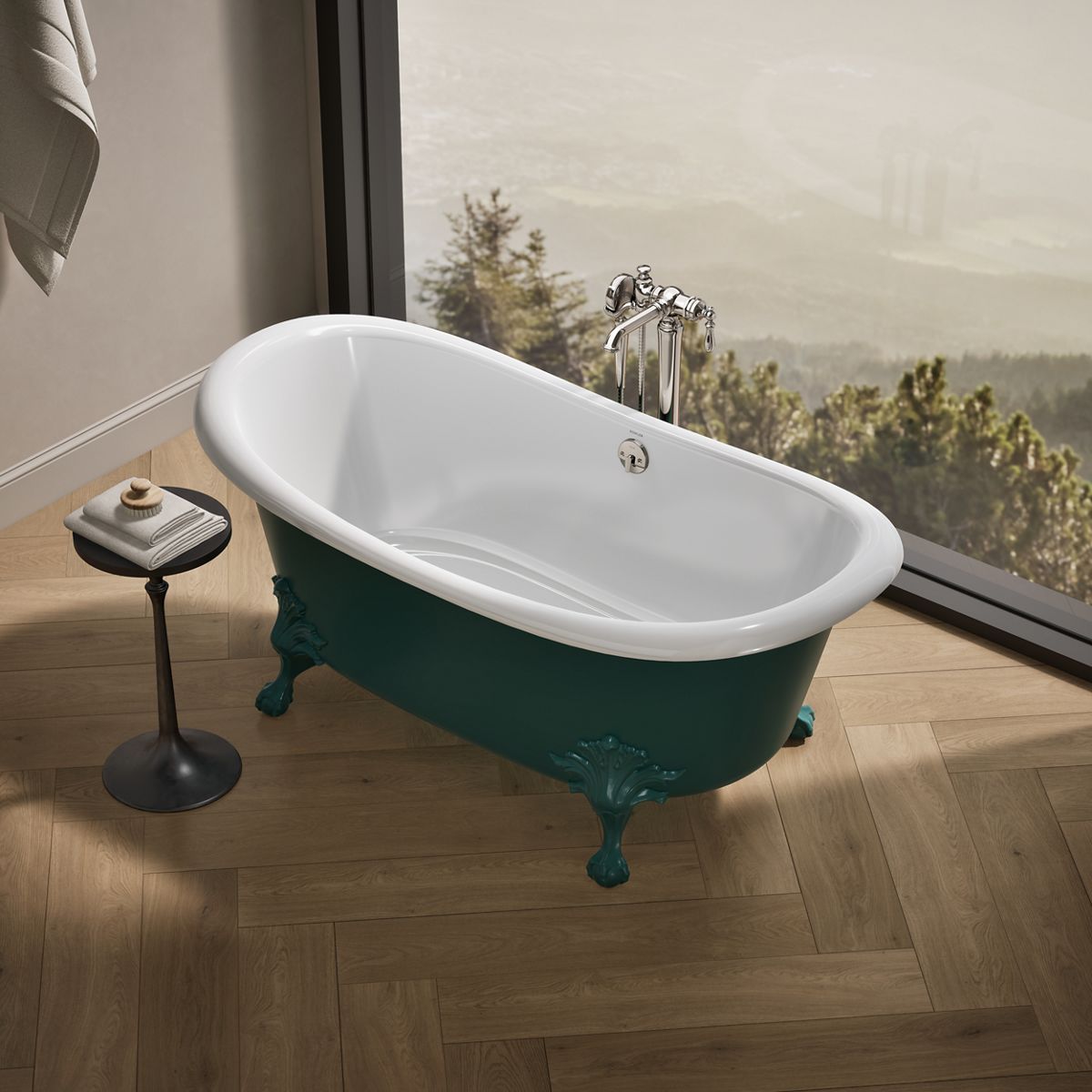 Artifacts™ 66-1/8" x 32-1/2" freestanding bath