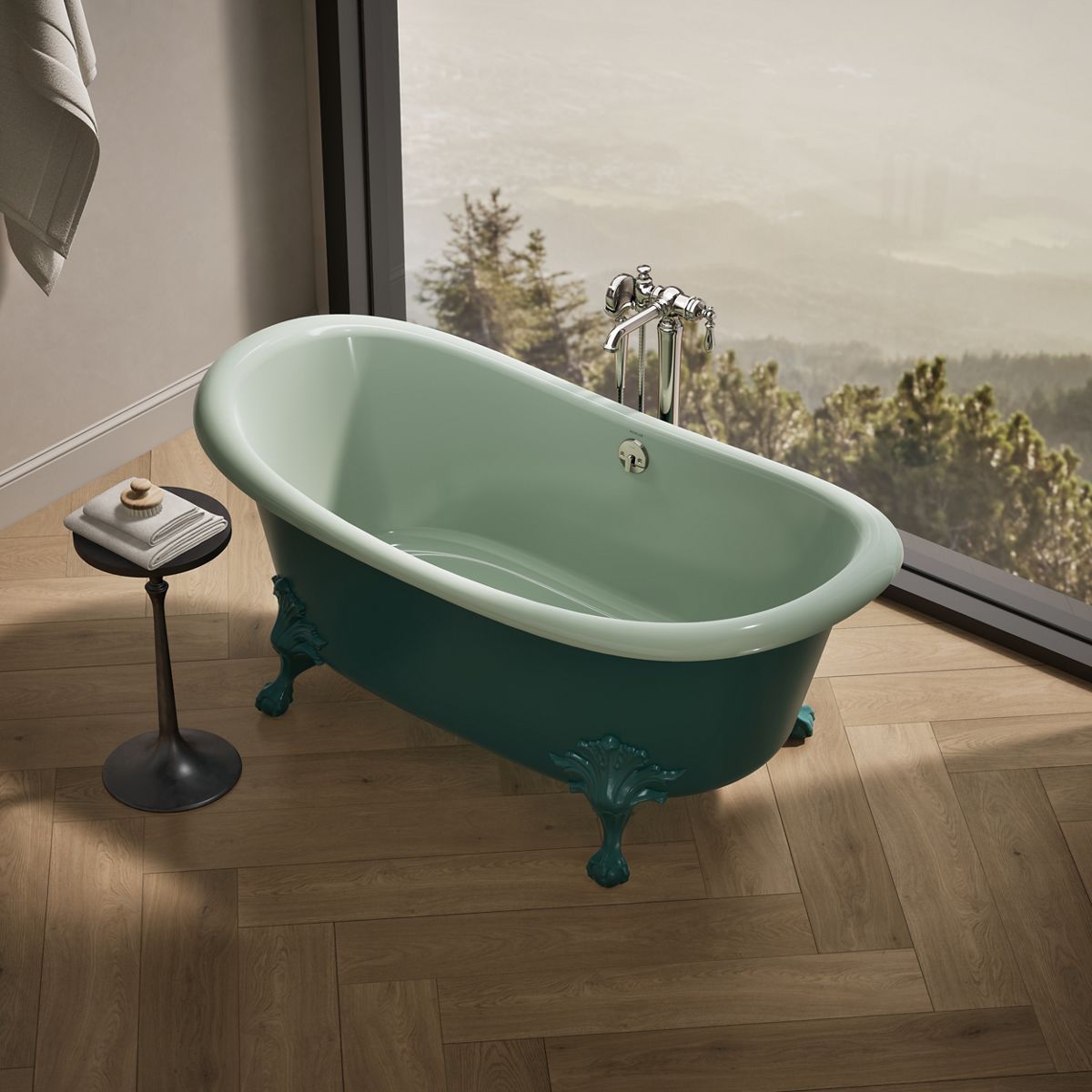 Artifacts™ 66-1/8" x 32-1/2" freestanding bath