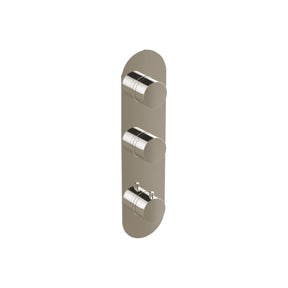 AquaDesign Thermostatic Valve 2 Shut-Offs Round 21028EST - image 2