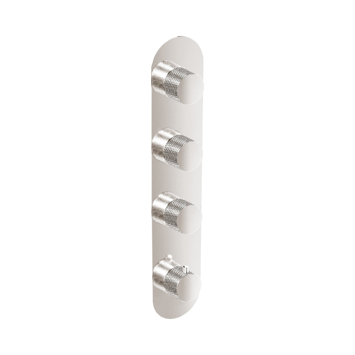 1/2” Thermostatic Valve 3 Shut Offs - Round - Contempo 21038ZCEST