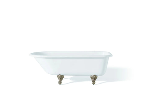 TRADITIONAL Cast Iron Bathtub with Faucet Holes 2093-WW-7