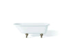 TRADITIONAL Cast Iron Bathtub with Faucet Holes 2093-WW-7