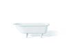 TRADITIONAL Cast Iron Bathtub with Faucet Holes 2093-WW-6
