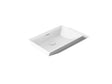 Brazn® 23" rectangular vessel bathroom sink