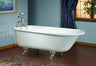 TRADITIONAL Cast Iron Bathtub with Faucet Holes 2093-WW-6