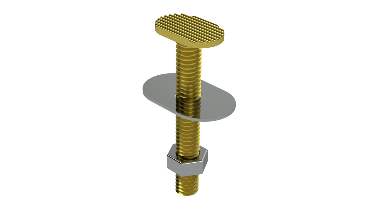 2-1/4" Closet Bolt Set (2110)