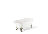 REGAL Cast Iron Bathtub with Faucet Holes 2110-WW-7