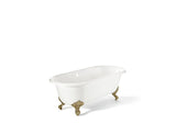 REGAL Cast Iron Bathtub with Faucet Holes 2110-WW-6