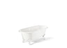 REGAL Cast Iron Bathtub with Faucet Holes 2110-WW-6