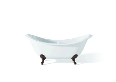 REGENCY Cast Iron Bathtub with Faucet Holes 2166-WW-6