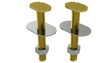 2-1/4" Closet Bolt Set - Pair (2119)