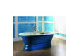 REGAL Cast Iron Bathtub with Pedestal Base and Continuous Rolled Rim 2121