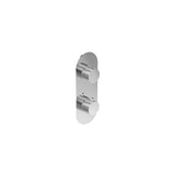 1/2” Thermostatic Sharing 2 Way Valve - Round - Contempo 21237ZCEST