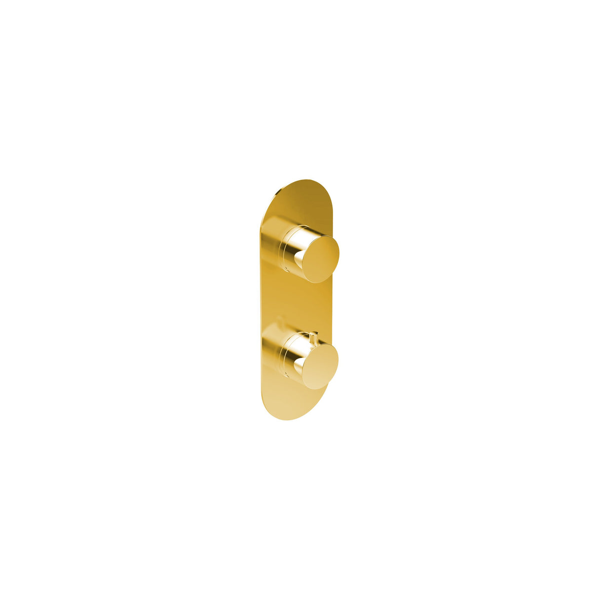 1/2” Thermostatic 3-Way Non-sharing Valve Round - 21237ESTA