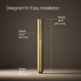 Shift®+ Round two-function handshower, 2.5 gpm
