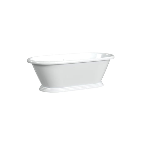 SANDRINGHAM Cast Iron Bathtub with Continuous Rolled Rim 2163