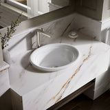 Artifacts™ 21" oval drop-in bathroom sink