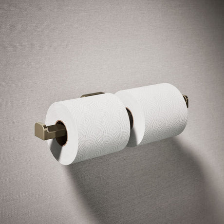 Parallel® Double toilet paper holder