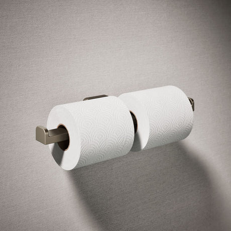 Parallel® Double toilet paper holder