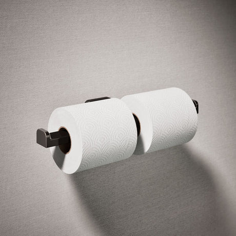 Parallel® Double toilet paper holder