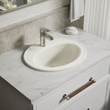 Pennington® 20-1/4" oval drop-in bathroom sink