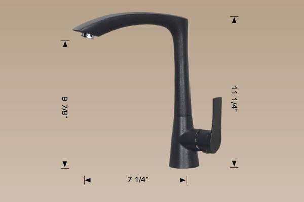 Kitchen Faucet Finish Grey - Bosco #220011