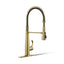 Simplice® Semi-professional kitchen sink faucet with three-function sprayhead