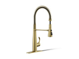 Simplice® Semi-professional kitchen sink faucet with three-function sprayhead