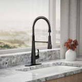 Simplice® Semi-professional kitchen sink faucet with three-function sprayhead