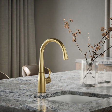 Simplice® Single-handle bar sink faucet