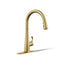 Simplice® Touchless pull-down kitchen sink faucet with three-function sprayhead