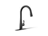 Simplice® Touchless pull-down kitchen sink faucet with three-function sprayhead