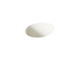 Caxton® 19-1/4" oval undermount bathroom sink, no overflow
