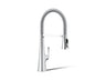 Graze® Semi-professional kitchen sink faucet with three-function sprayhead