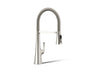 Graze® Semi-professional kitchen sink faucet with three-function sprayhead