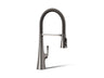Graze® Semi-professional kitchen sink faucet with three-function sprayhead
