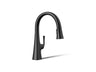 Graze® Pull-down kitchen sink faucet with three-function sprayhead