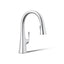 Graze® Pull-down kitchen sink faucet with three-function sprayhead