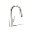Graze® Pull-down kitchen sink faucet with three-function sprayhead