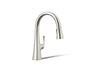 Graze® Pull-down kitchen sink faucet with three-function sprayhead