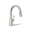 Graze® Pull-down kitchen sink faucet with three-function sprayhead