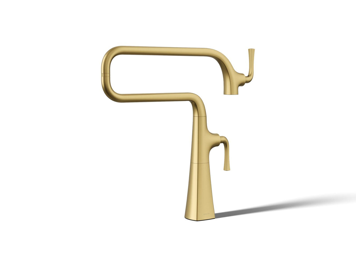 Graze® Deck-mount pot filler