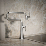Graze® Deck-mount pot filler