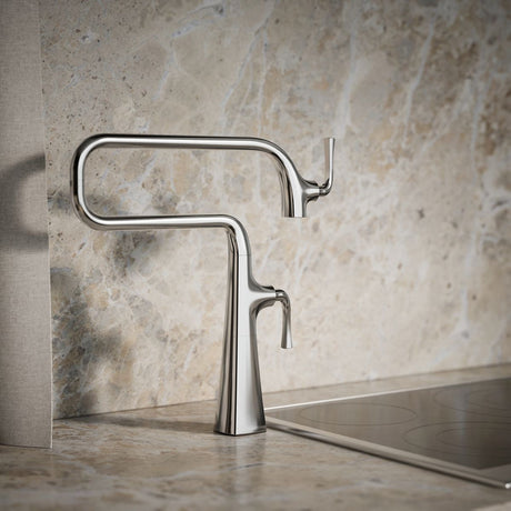 Graze® Deck-mount pot filler