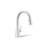 Graze® Touchless pull-down kitchen sink faucet with three-function sprayhead