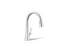 Graze® Touchless pull-down kitchen sink faucet with three-function sprayhead